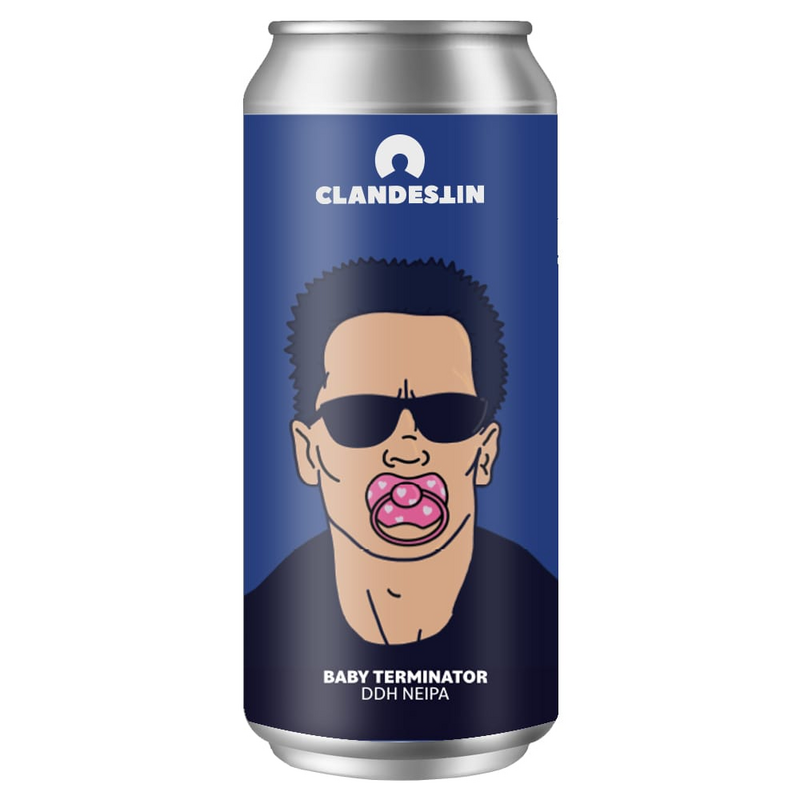 Baby Terminator - Clandestin Beer IPA - New England / Hazy 500ml