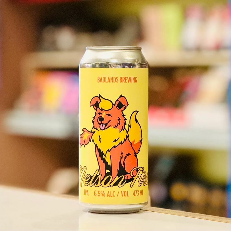 Nelson Fire - Badlands IPA - New England / Hazy 473ml