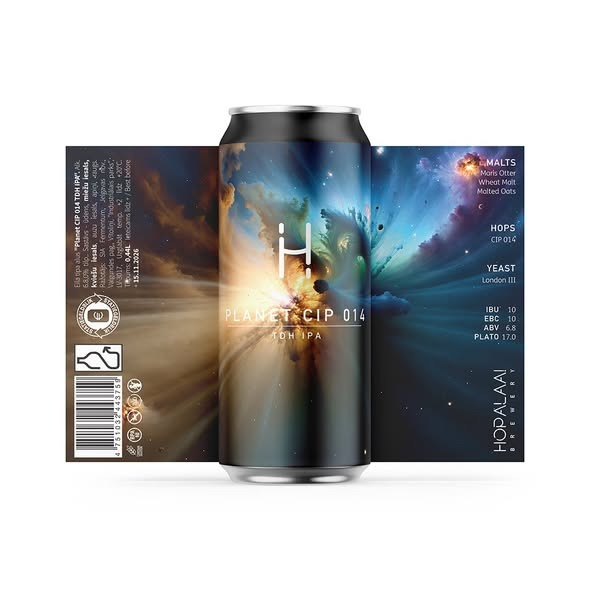 Planet CIP 014 - Hopalaa IPA - New England / Hazy 440ml
