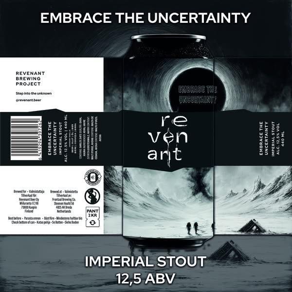 Embrace The Uncertainty - Revenant Brewing Project Stout - Imperial / Double 440ml