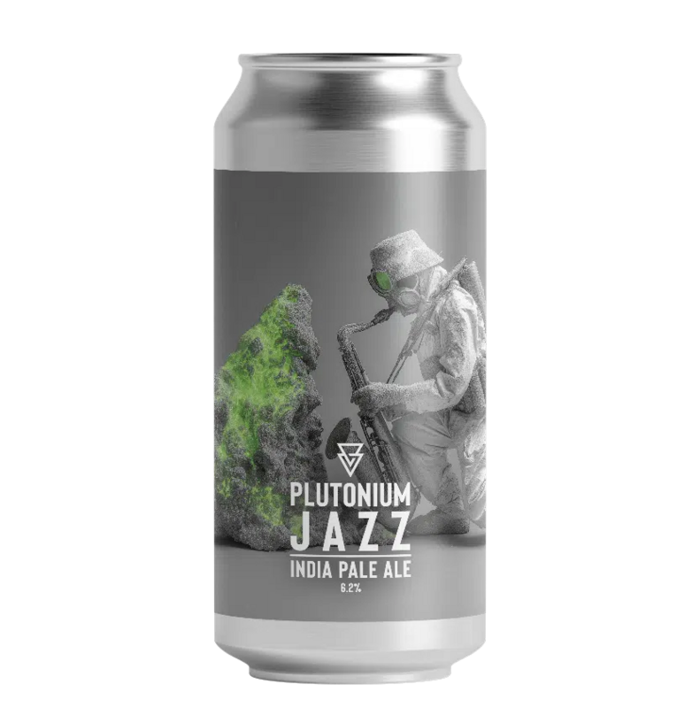 Plutonium Jazz - Azvex Brewing Company IPA - New England / Hazy 440ml