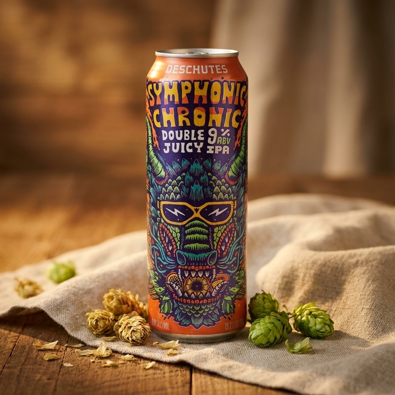 Symphonic Chronic Double Juicy IPA - Deschutes Brewery IPA - Imperial / Double 568ml