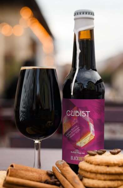 Cubist Buffalo Trace BA - Blackout Brewing Stout - Imperial / Double 330ml