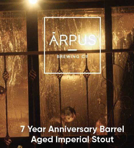7 Year Anniversary Barrel Aged Imperial Stout - Ārpus Brewing Co. Stout - Imperial / Double 440ml