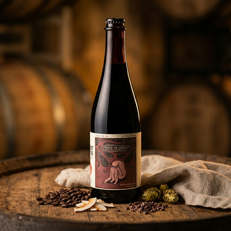 BBA Twice As Lonely w/ Coffee - Resident Culture Brewing Company Stout - Imperial / Double Pastry 500ml