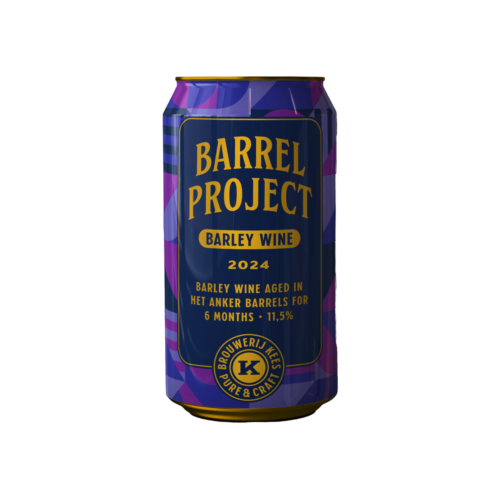Barrel Project : Barleywine 2024 Anker Barrels - Brouwerij Kees Barleywine - Other 330ml