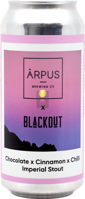 Ārpus x Blackout Chocolate x Cinnamon x Chilli Imperial Stout - Ārpus Brewing Co. Stout - Imperial / Double Pastry 440ml