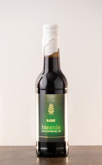 Insania Basil Hayden BA - Blackout Brewing Stout - Imperial / Double 330ml
