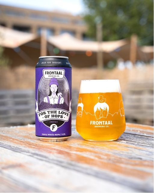 For the Love of Hops 'Indigo' - Frontaal Brewing Co. IPA - Triple 440ml