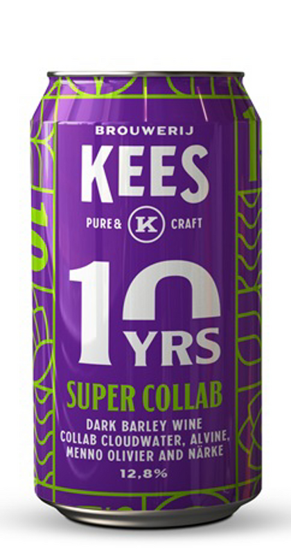Super Collab ( 10 Years Edition) - Brouwerij Kees Barleywine - English 330ml