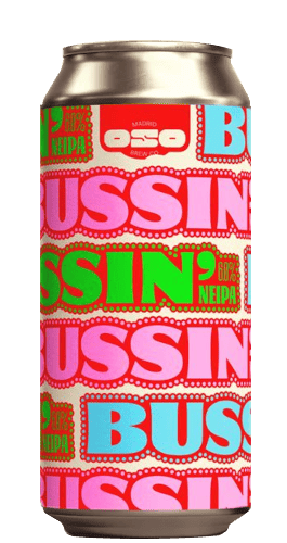 Bussin' - Oso Brew Co IPA - New England / Hazy 440ml