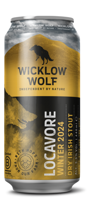 Wicklow Wolf Locavore Winter 2024 - Wicklow Wolf Brewing Company Stout - Irish Dry 440ml
