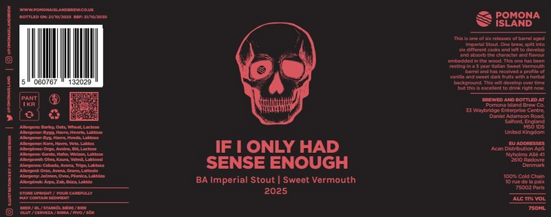 If I Only Had Sense Enough