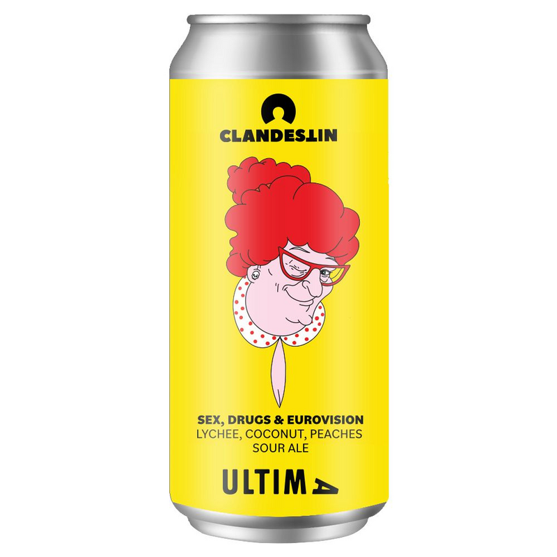 Sex, Drugs and Eurovision - Clandestin Beer Sour - Fruited 500ml