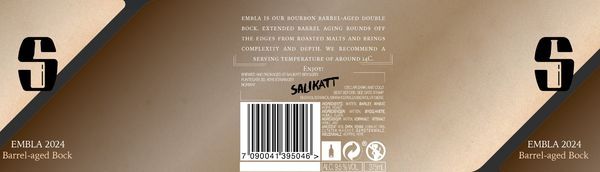 Embla 2024 - Salikatt Bock - Doppelbock 375ml