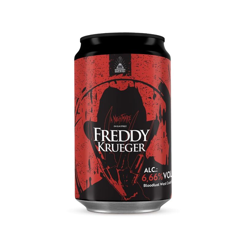 Freddy Krueger - Mad Scientist IPA - American 330ml