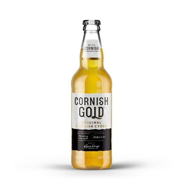 Cornish Gold - Healey's Cornish Cyder Farm Cider - Traditional / Apfelwein 500ml