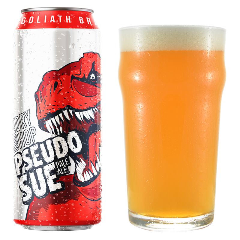 DDH Pseudo Sue - Toppling Goliath Brewing Co. Pale Ale - New England / Hazy 473ml