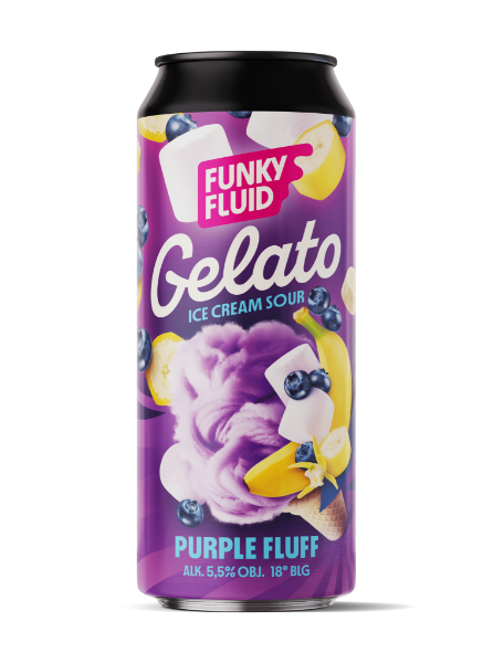 Gelato: Purple Fluff - Funky Fluid Sour - Smoothie / Pastry 500ml