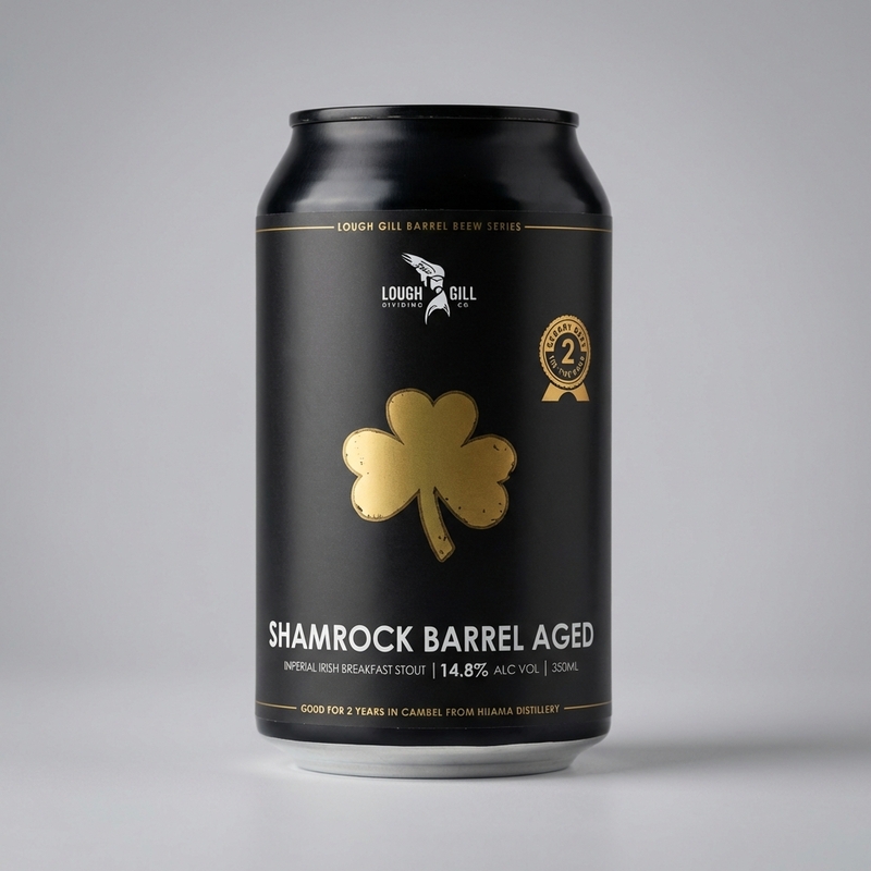 Shamrock Barrel Aged 2026 - Lough Gill Brewery Stout - Imperial / Double 330ml