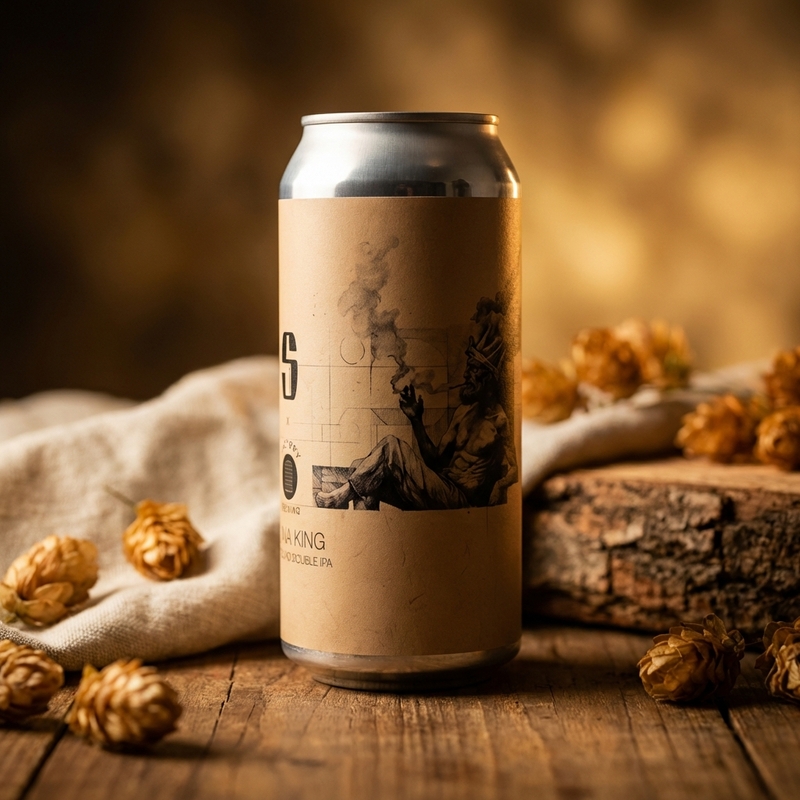 Sauna King (Factory Brewing collab) - Salikatt IPA - Imperial / Double New England / Hazy 440ml