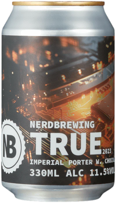 True Imperial Porter w. Chocolate & Coconut - Nerdbrewing Porter - Imperial / Double 330ml