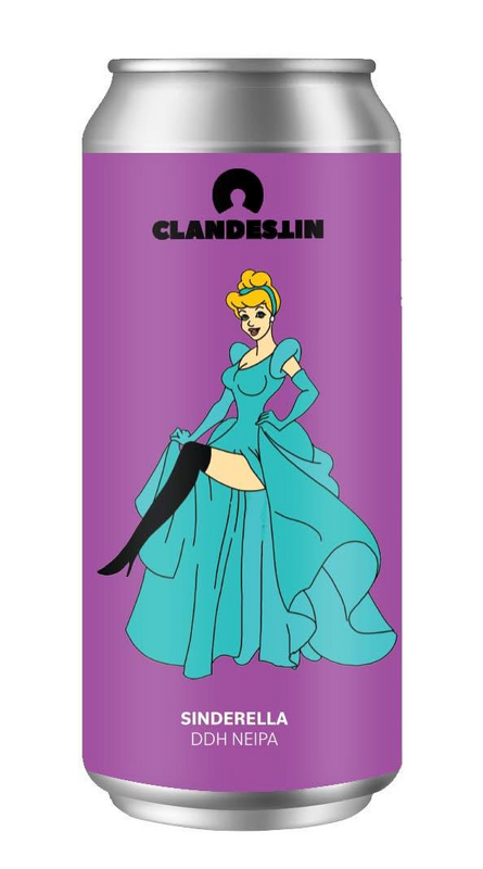 Sinderella - Clandestin Beer IPA - New England / Hazy 500ml