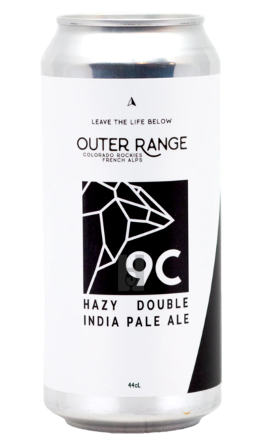 9C - Outer Range Brewing Rockies/Alps IPA - Imperial / Double New England / Hazy 440ml