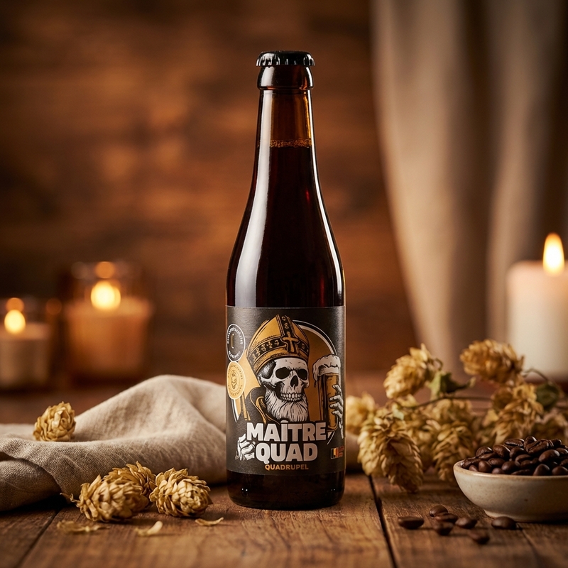 Maître Quad - Brewery De Meester Belgian Quadrupel 330ml