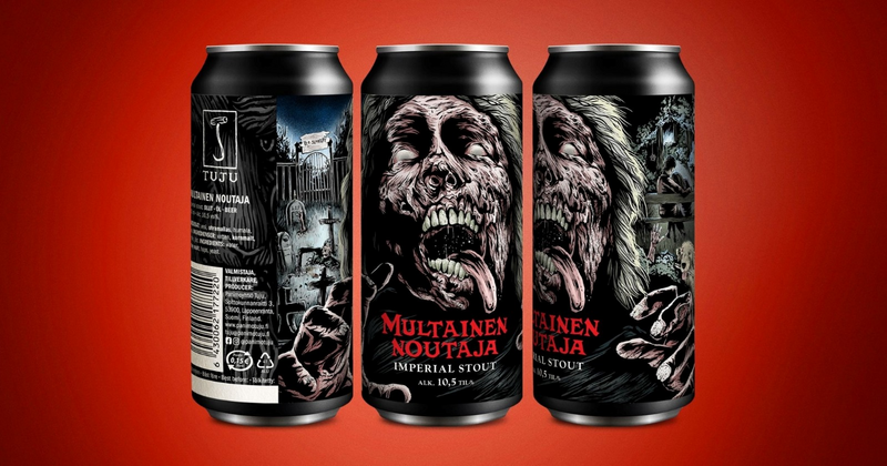 Multainen Noutaja - Panimoyhtiö Tuju Stout - Imperial / Double 440ml