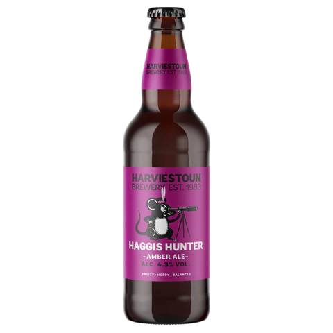 Haggis Hunter - Harviestoun Brewery Red Ale - Irish 500ml