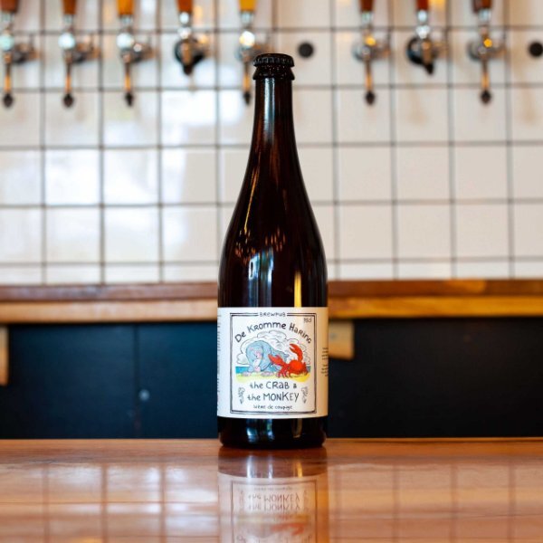 The Crab & The Monkey - De Kromme Haring Farmhouse Ale - Bière de Coupage 750ml