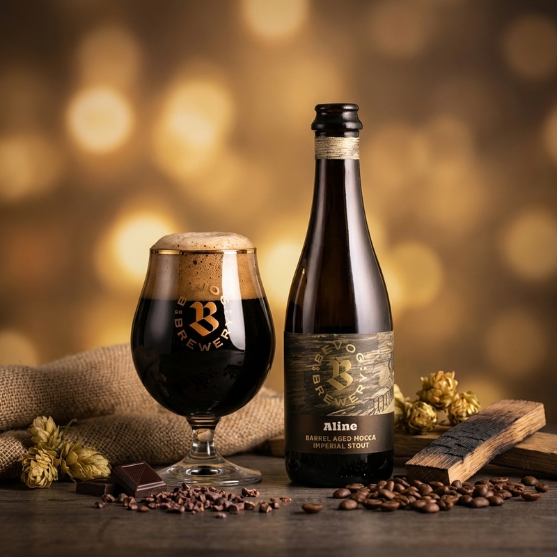 Aline - Brauhaus Bevog Stout - Imperial / Double 375ml