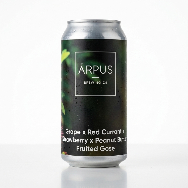 Grape x Red Currant x Strawberry x Peanut Butter Fruited Gose
