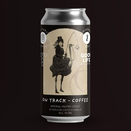 On Track - Coffee - Factory Brewing Stout - Imperial / Double Pastry 440ml