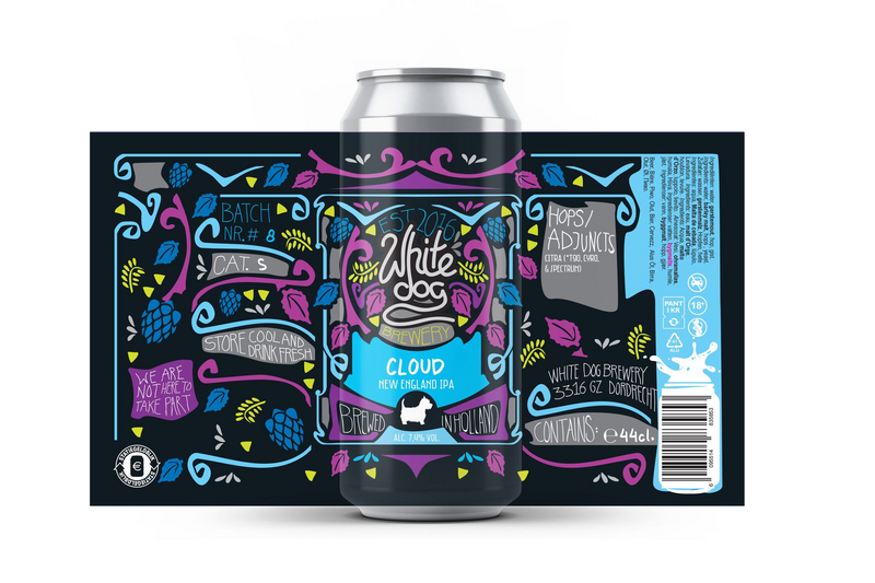 Cloud #8 - White Dog Brewery IPA - New England / Hazy 440ml