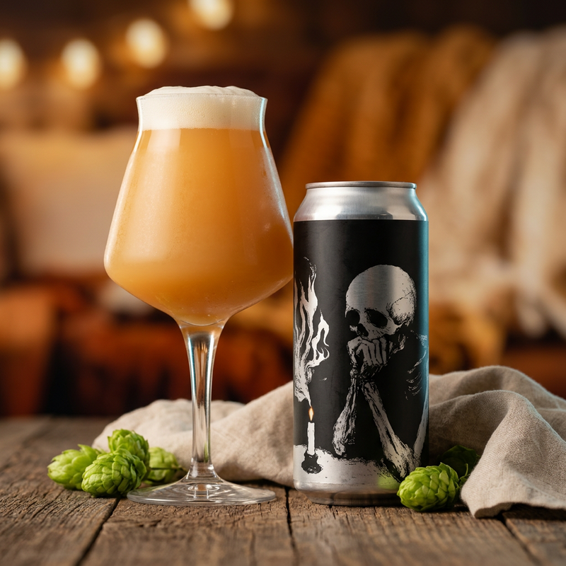 Burning - P.i.g.s. Brew Co. IPA - Imperial / Double New England / Hazy 440ml