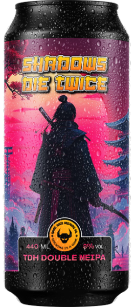 Shadows Die Twice - Game Over Brewing Co. IPA - Imperial / Double New England / Hazy 440ml