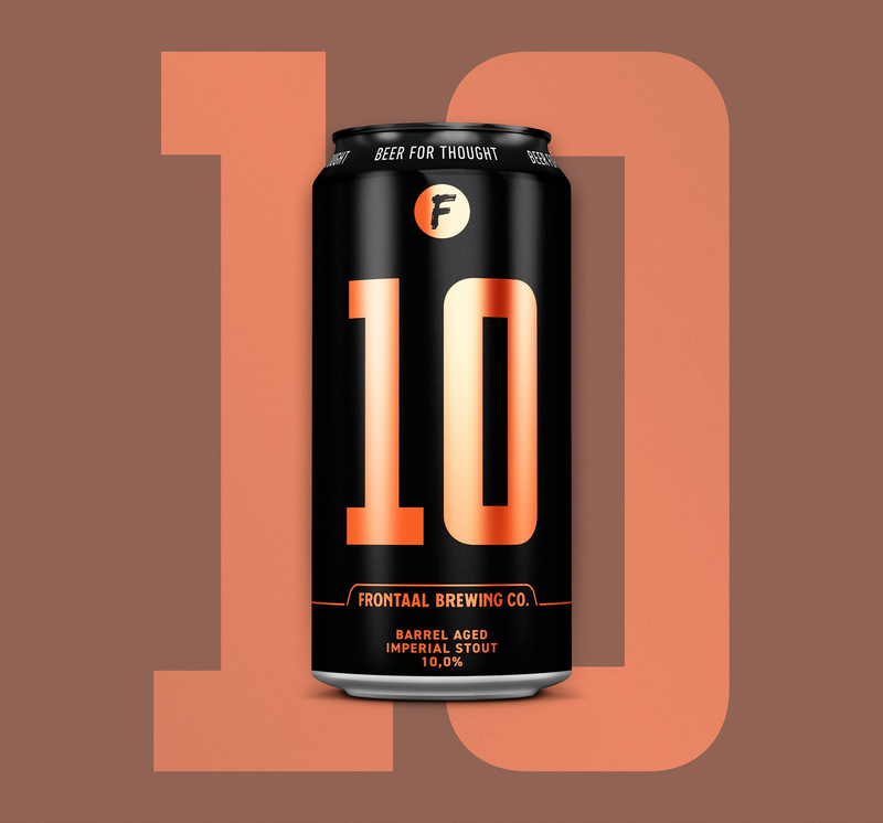 10 - Frontaal Brewing Co. Stout - Imperial / Double 440ml