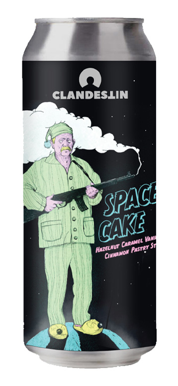 SPACE CAKE - Clandestin Beer Stout - Imperial / Double Pastry 500ml