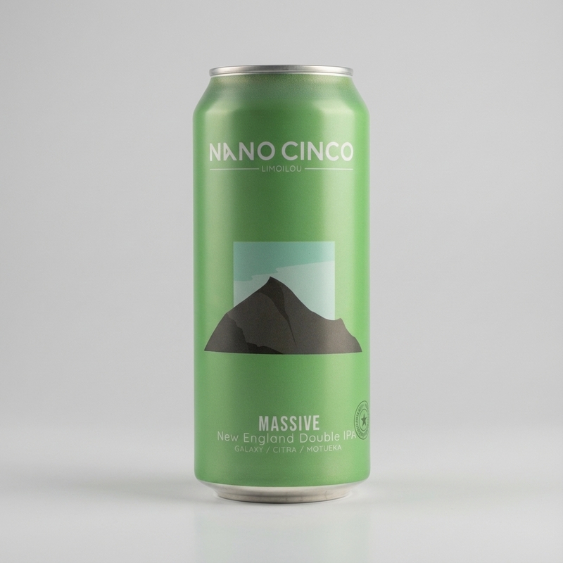 Massive - Nano Cinco IPA - Imperial / Double New England / Hazy 473ml