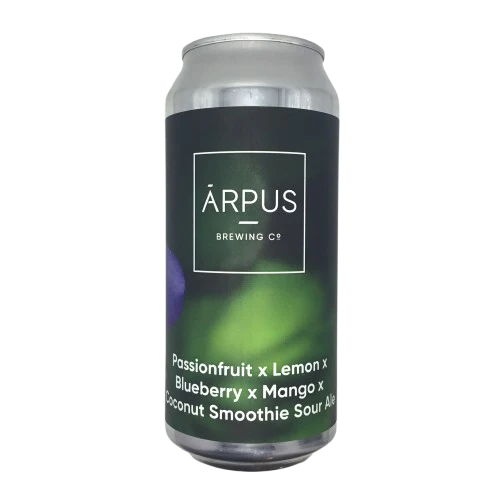 Passionfruit x Lemon x Blueberry x Mango x Coconut Smoothie Sour Ale - Ārpus Brewing Co. Sour - Smoothie / Pastry 440ml