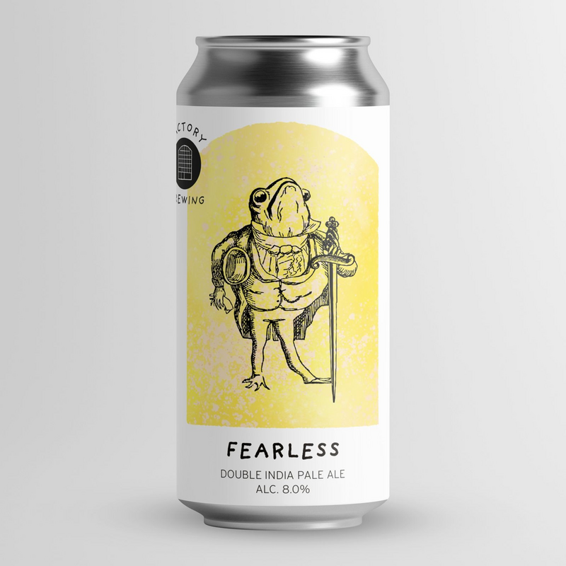 Fearless - Factory Brewing IPA - Imperial / Double New England / Hazy 440ml