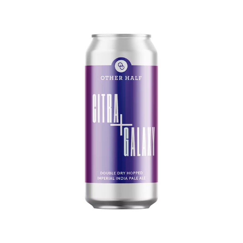 Citra + Galaxy - Other Half Brewing Co. IPA - Imperial / Double New England / Hazy 473ml