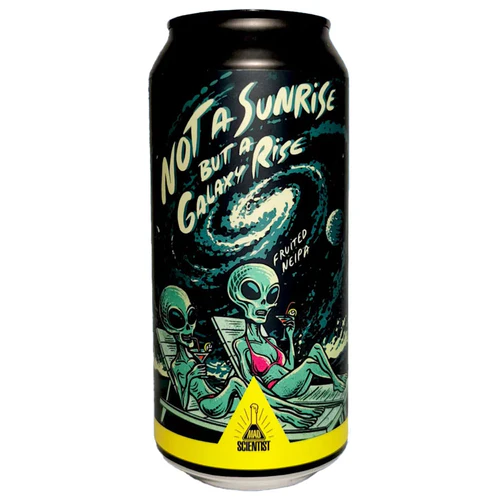 Not a Sunrise but Galaxy Rise - Mad Scientist IPA - New England / Hazy 440ml
