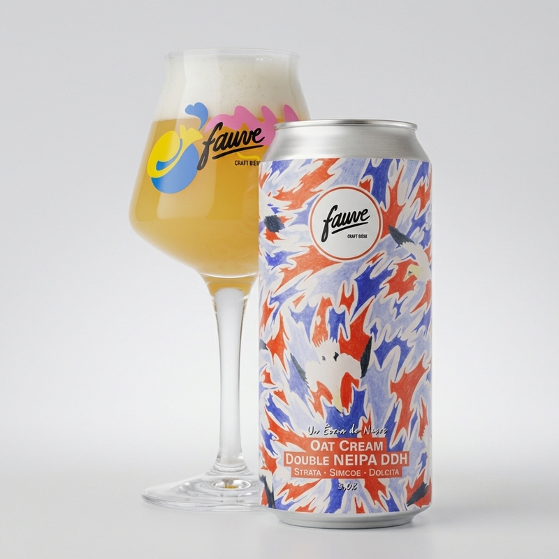 Un Écrin de Nacre - Fauve IPA - Imperial / Double New England / Hazy 440ml
