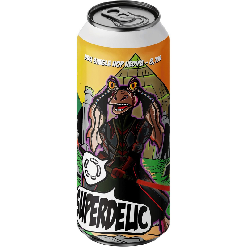Superdelic - Brouwerij LOST IPA - Imperial / Double New England / Hazy 500ml