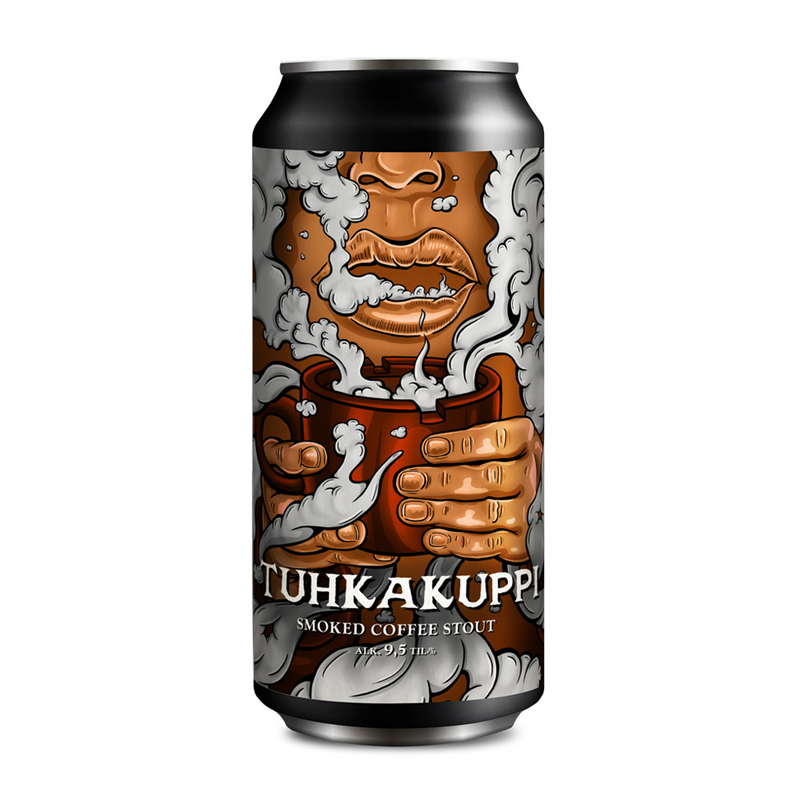 Tuhkakuppi - Panimoyhtiö Tuju Stout - Imperial / Double Coffee 440ml