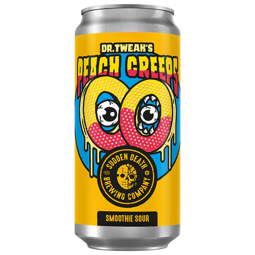 Dr. Tweak's Peach Creeps - Sudden Death Brewing Co. Sour - Smoothie / Pastry 440ml