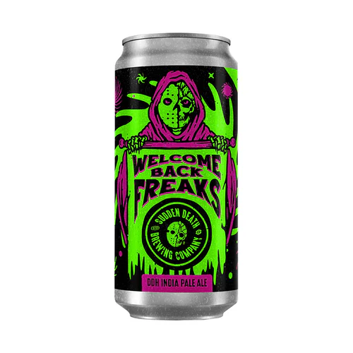 Welcome Back Freaks - Sudden Death Brewing Co. IPA - New England / Hazy 440ml